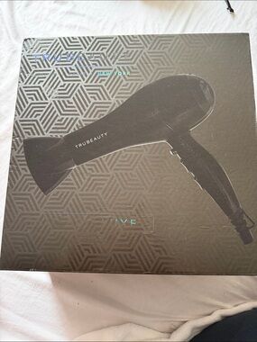 TRUBEAUTY Black Hair Dryer - Professional Styling